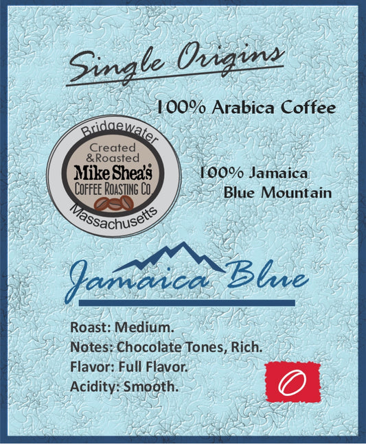 Jamaica Blue Mountain Estate Medium- 12 oz.