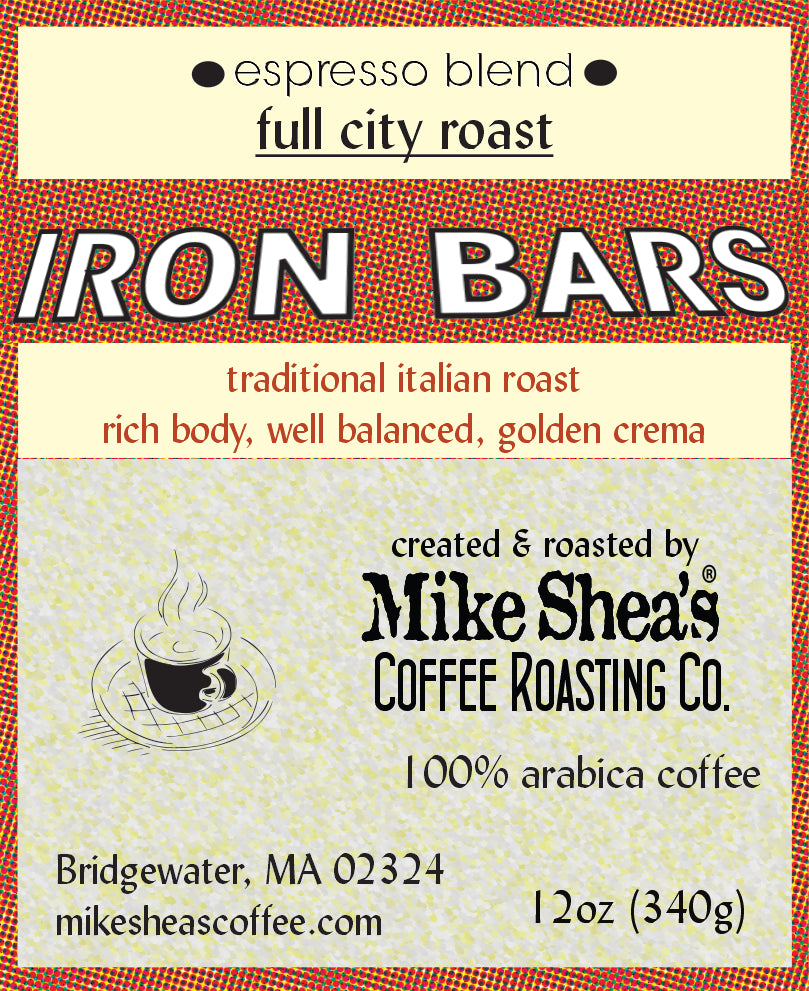 Iron Bars Espresso Full City Roast Blend -12 oz