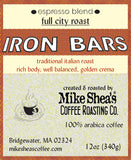 Iron Bars Espresso Full City Roast Blend -12 oz.